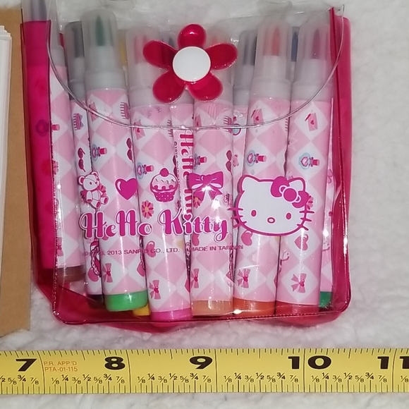 NWOT Hello Kitty Pad, Markers and Pen/Pencil - Picture 3 of 4